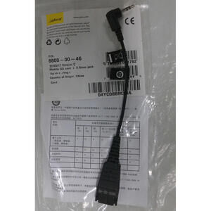 Jabra QD Cord to 2.5mm Jack 8800-00-46 for DECT Handset